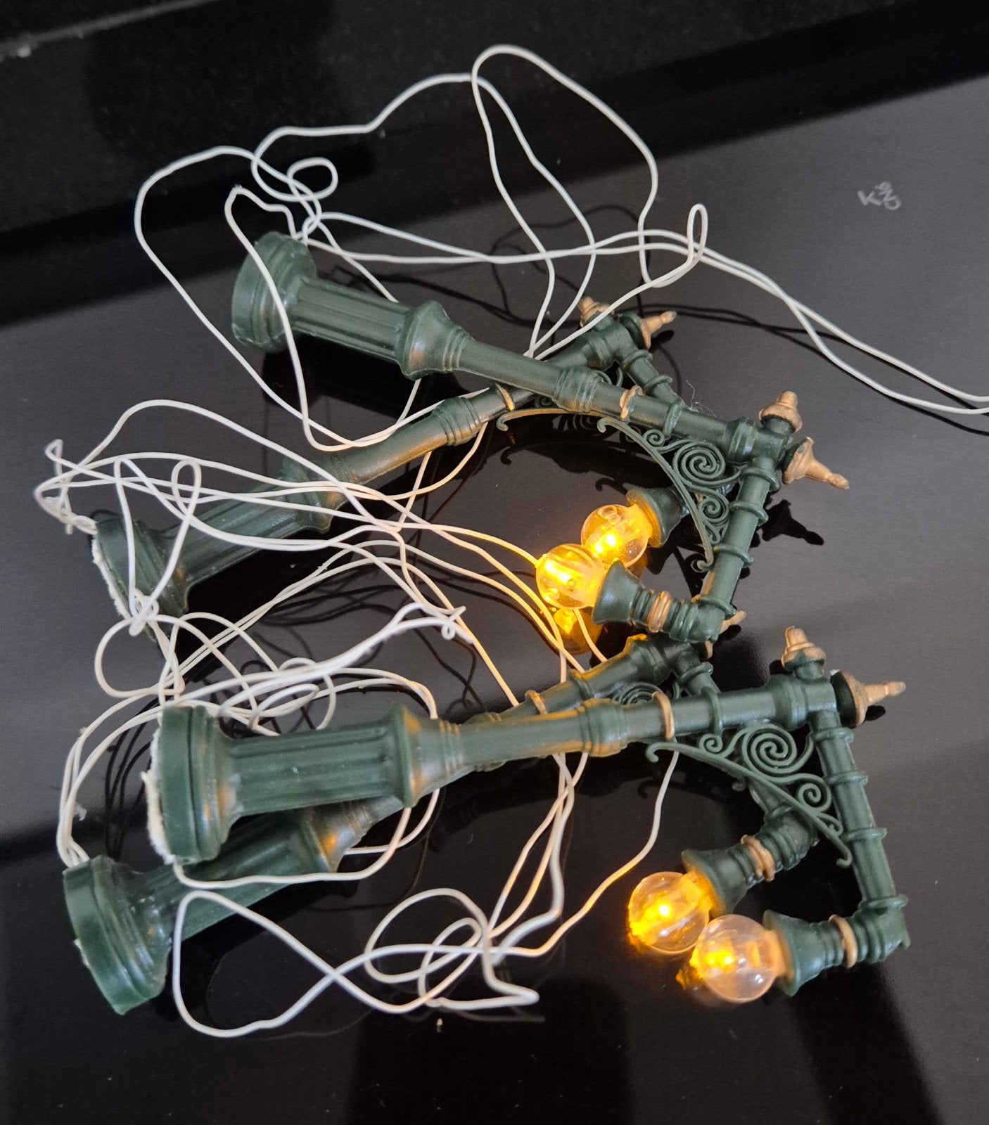 Lemax verlichtingset Victorian Street Lamps, Diversen, Ophalen, Zo goed als nieuw