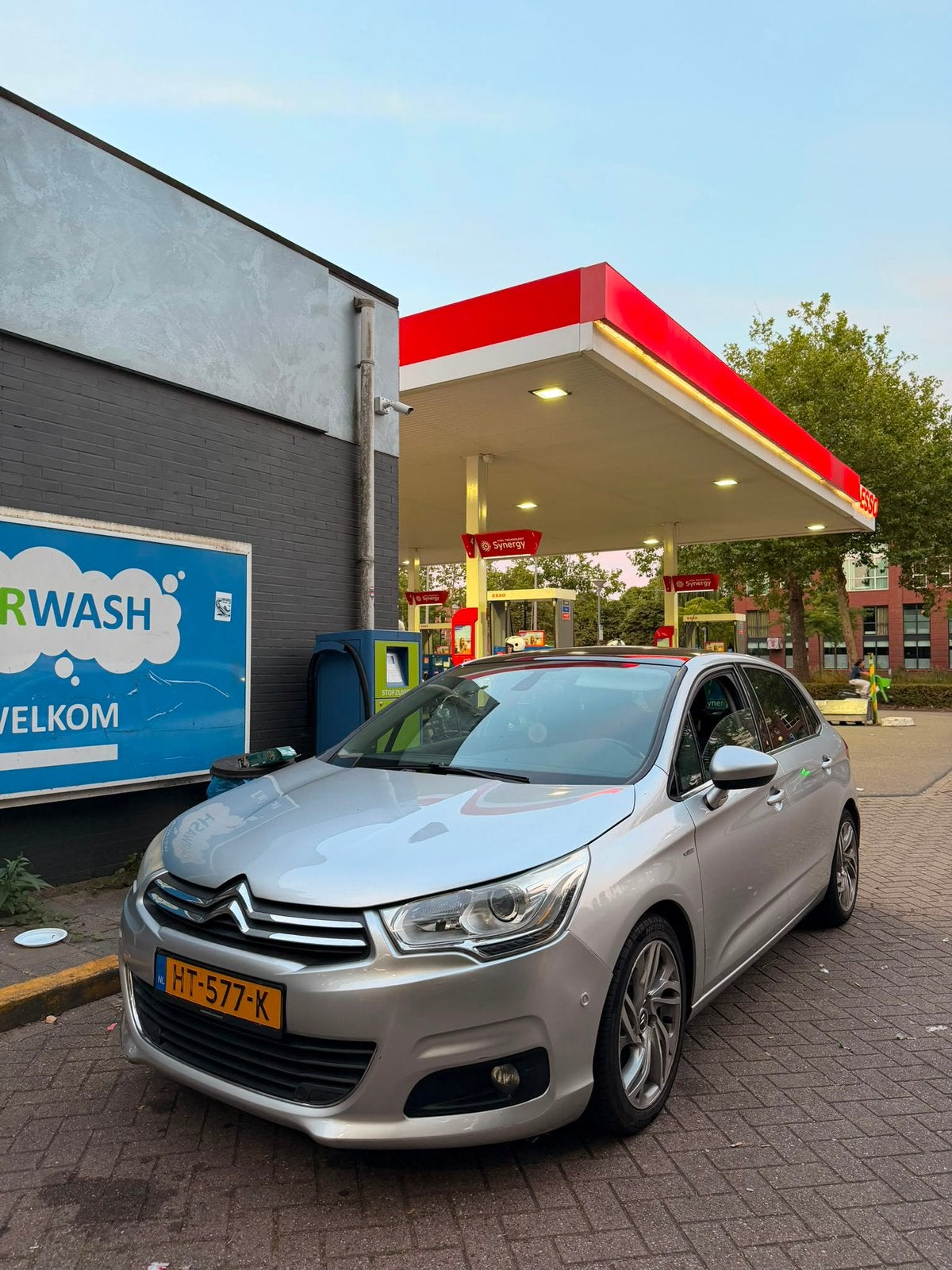 Citroën C4 1.6 THP EGS 2011 Grijs, Zwart, 1650 kg, Leder, Particulier