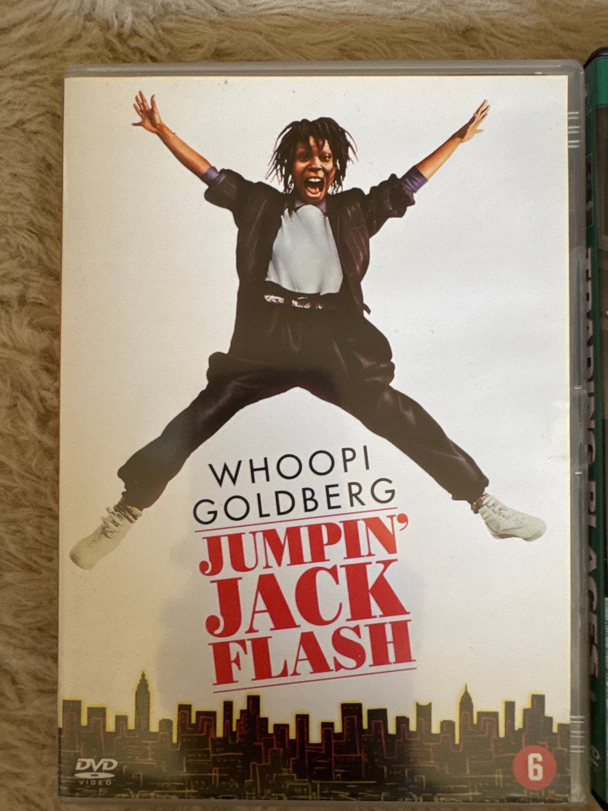 Jumpin' Jack Flash DVD - Whoopi Goldberg, Alle leeftijden, Nederlands, Ophalen of Verzenden, Inclusief doosje