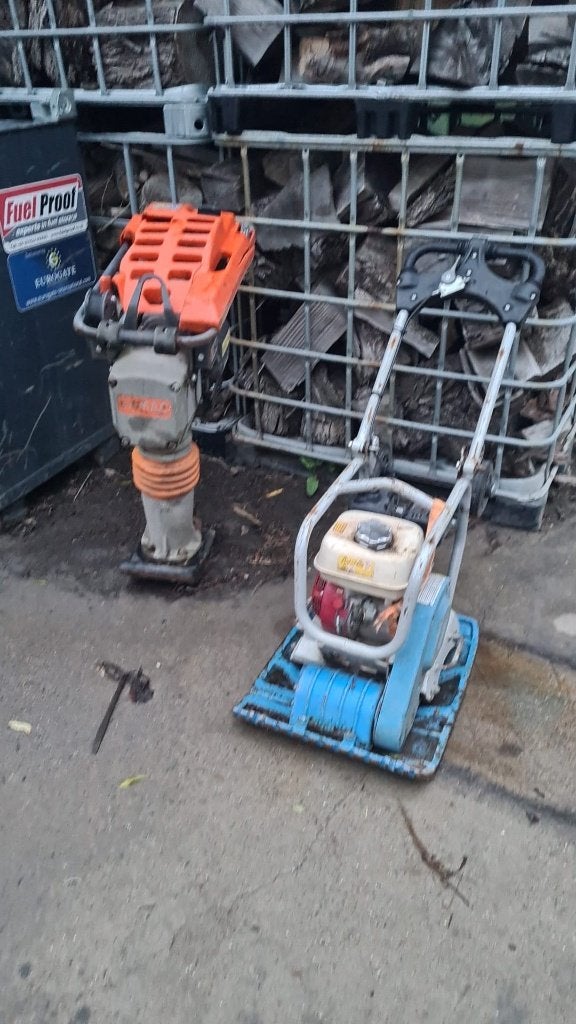 Weber trilplaat en Samac stamper, beide defect, Ophalen, Gebruikt, Overige soorten, Wacker/Weber/Bomag/Revo