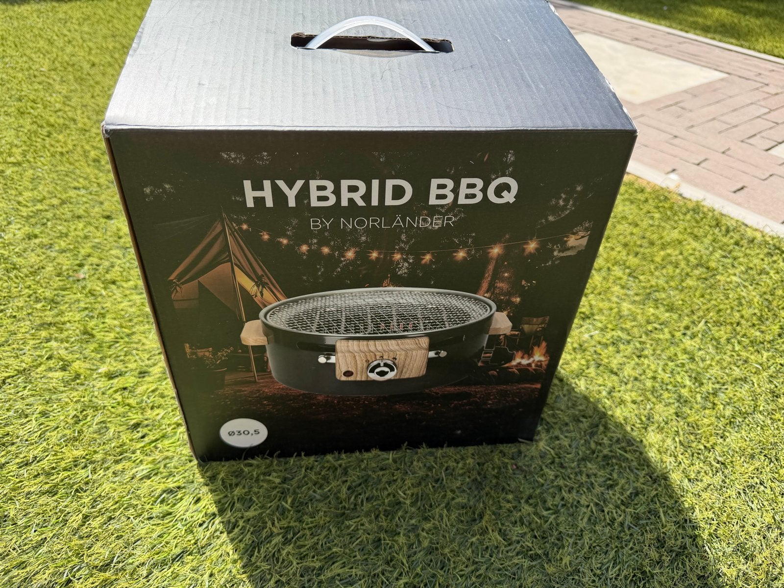 Norländer Hybride BBQ Zwart - Nieuw in doos, Tuin en Terras, Ophalen, Nieuw