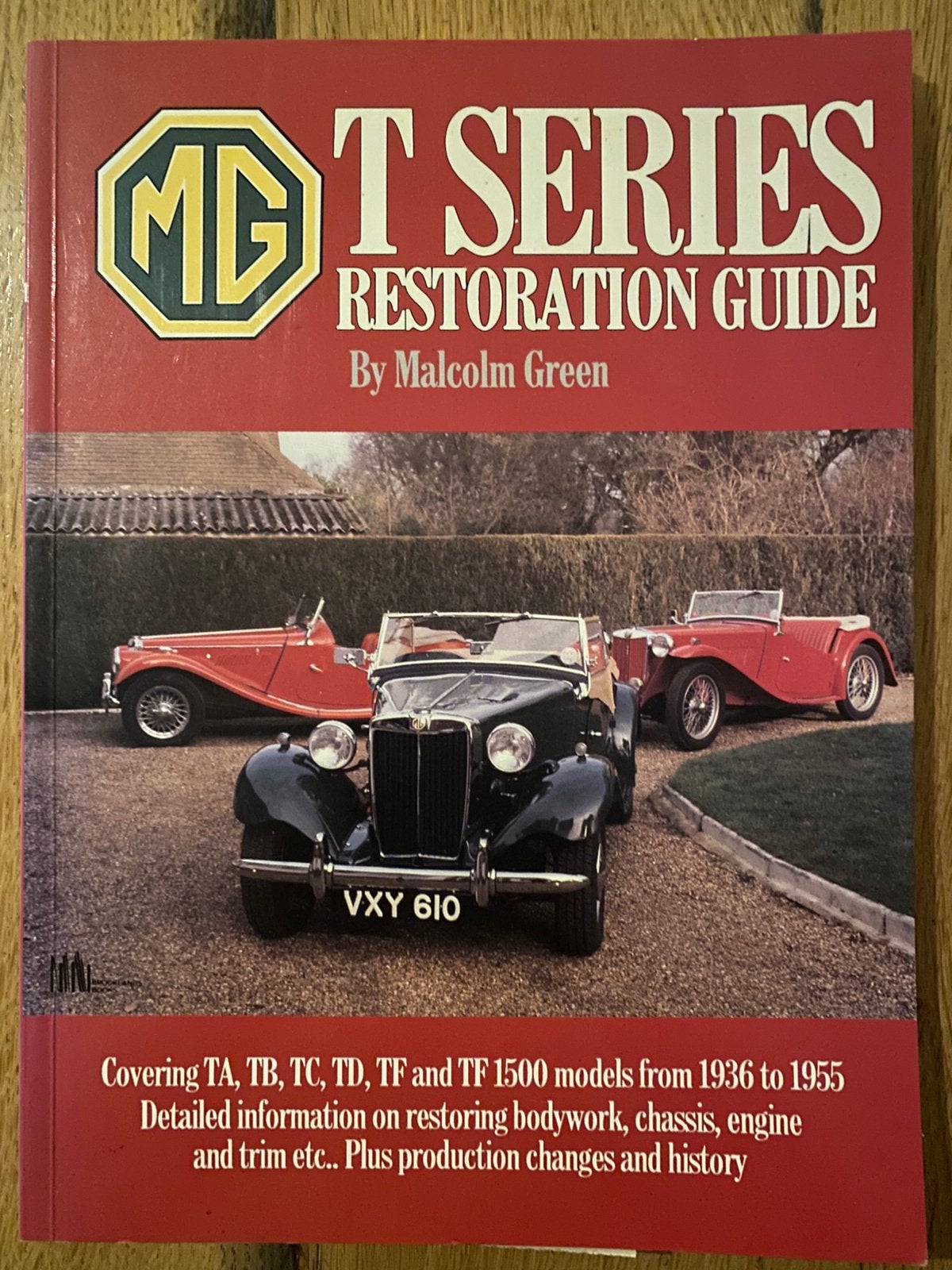 MG T Series Restoration Guide–TA TB TC TD TF – Malcolm Green, Ophalen of Verzenden, Zo goed als nieuw, Overige merken