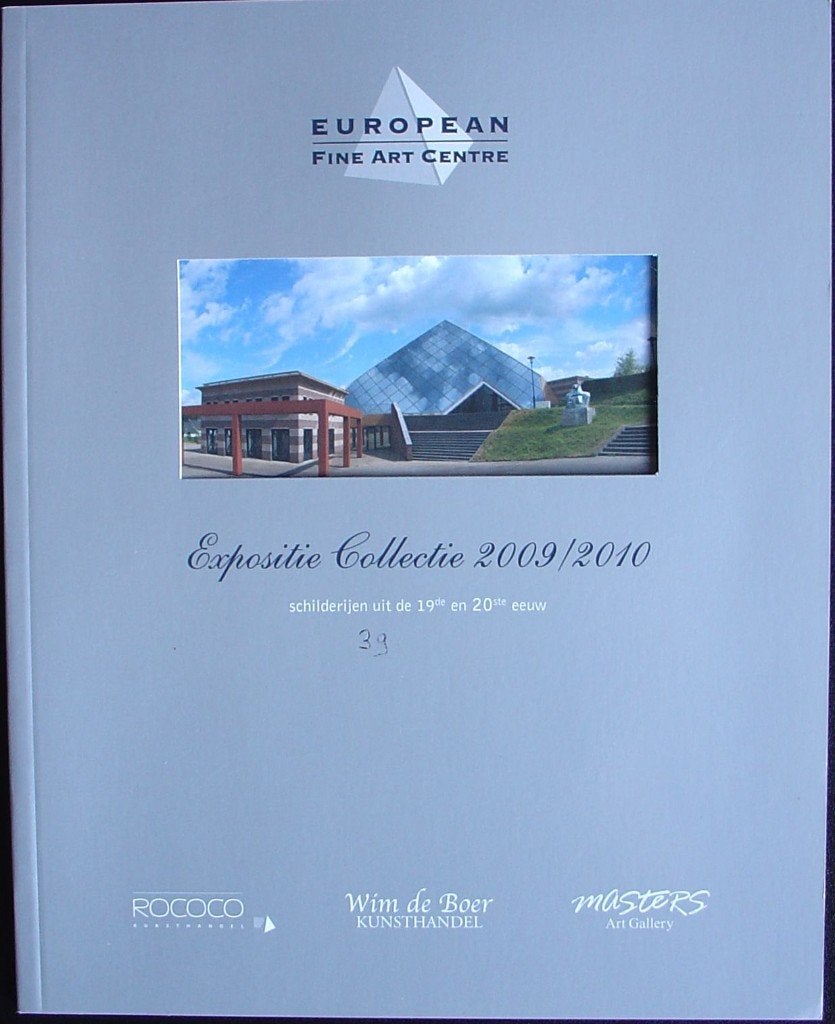 European fine art centre Expositie Collectie 2009/2010 boek, Ophalen of Verzenden, Zo goed als nieuw, Pietermans - Lanaken