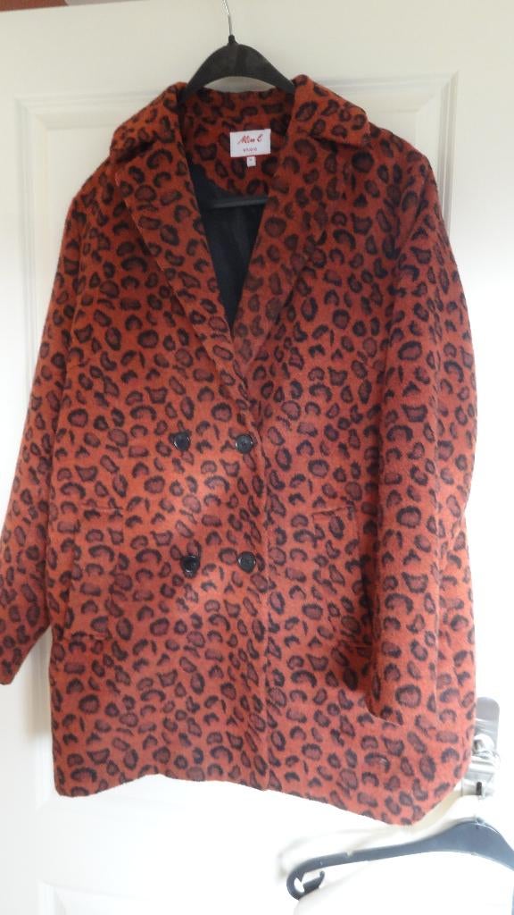 LEUKE jas [tussenjas] maat XL , ZGAN ,merk Miss Etam, Bruin, Maat 46/48 (XL) of groter, Ophalen of Verzenden, Zo goed als nieuw