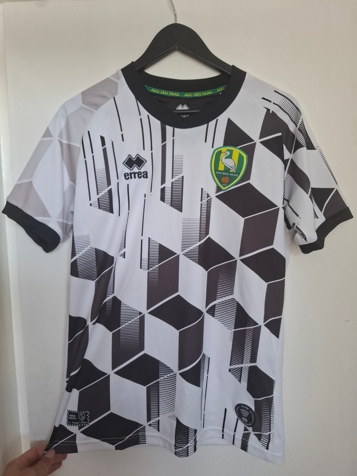 ADO Den Haag Limited Edition Thuisshirt Maat M, Ophalen, Maat 48/50 (M), Wit, Zo goed als nieuw