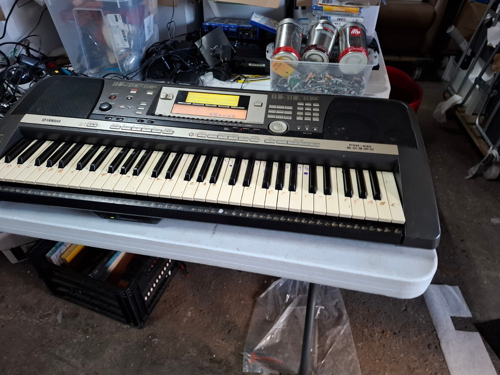 Yamaha PSR-640 Keyboard - Gebruikt, Ophalen, Niet gespecificeerd in de afbeeldingen, Niet gespecificeerd in de afbeeldingen, Yamaha Corporation
