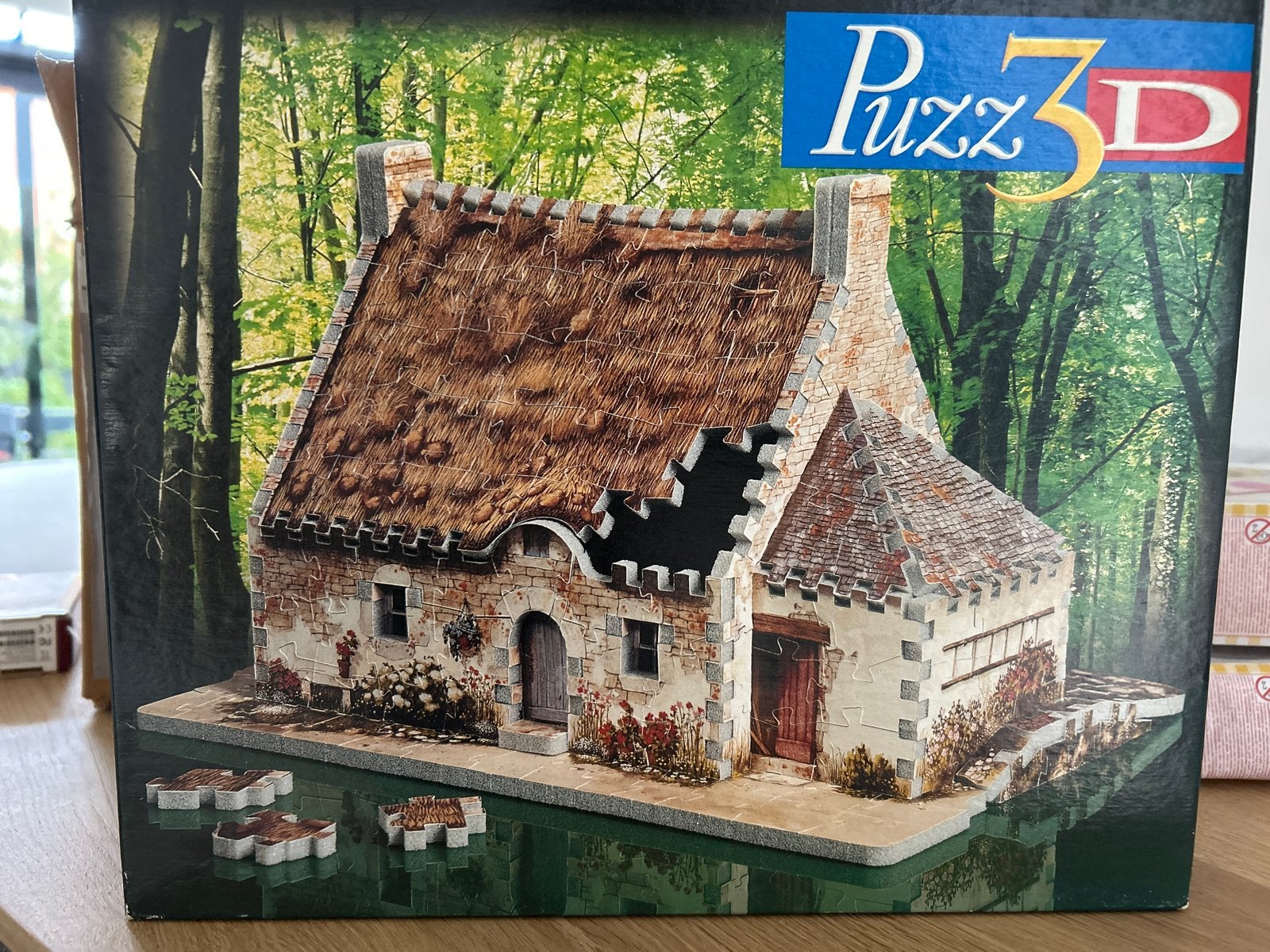 Puzz 3D Bretons Huis 264 stukjes, Hobby en Vrije tijd, Denksport en Puzzels, Zo goed als nieuw, Rubik's of 3D-puzzel, Minder dan 500 stukjes