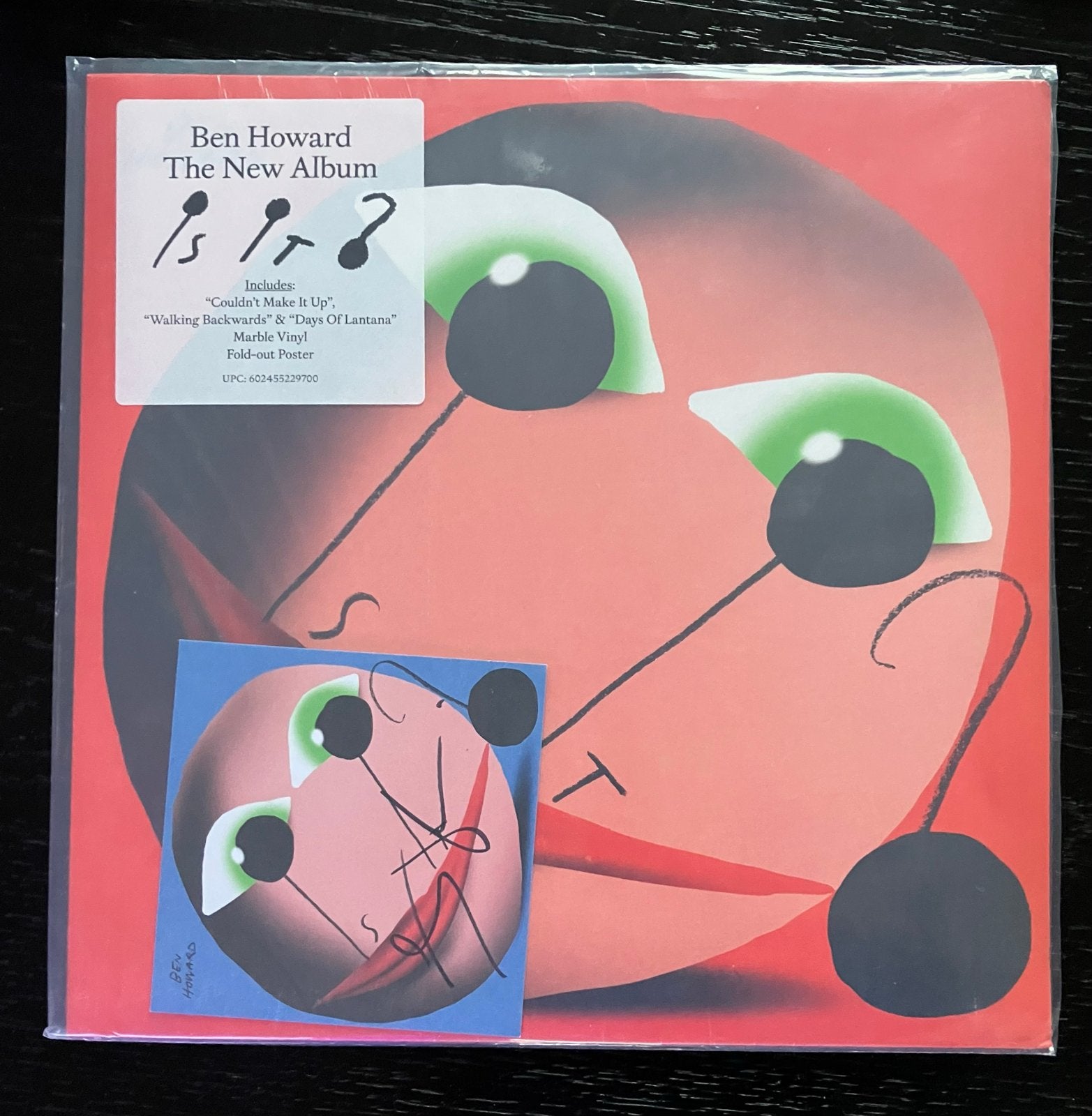 Ben Howard - The New Album (Marble Vinyl, Poster), LP, Geseald, Ophalen of Verzenden, 12 inch