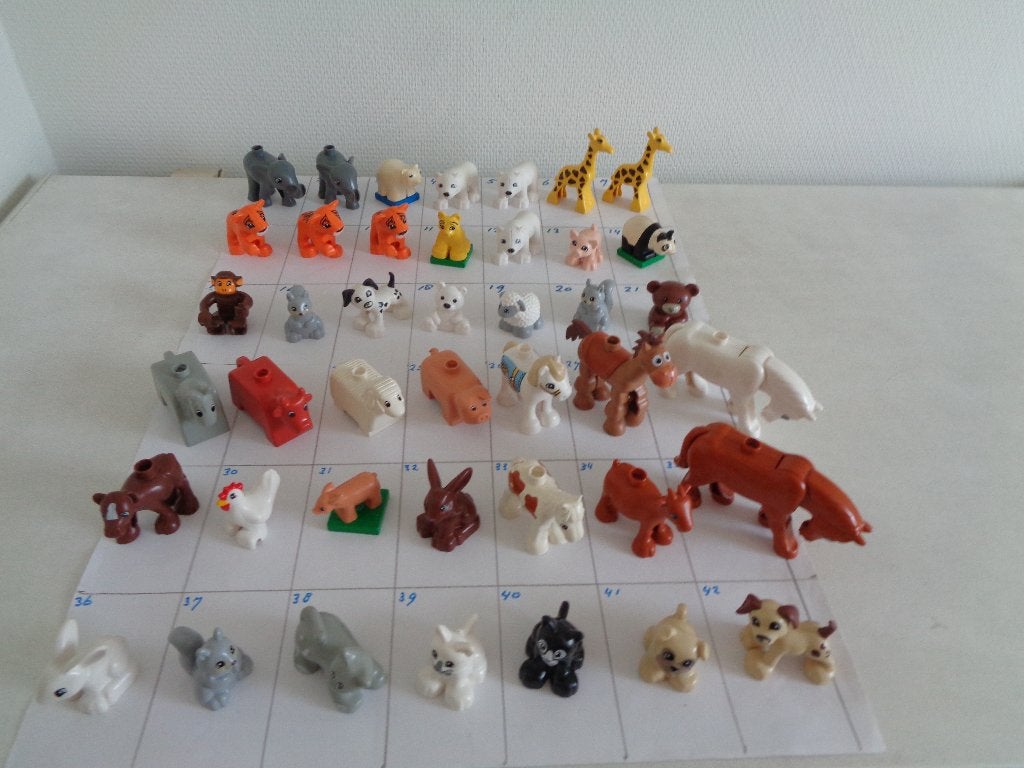 Duplo dierentuin en boerderij dieren., Ophalen of Verzenden, Zo goed als nieuw, Duplo