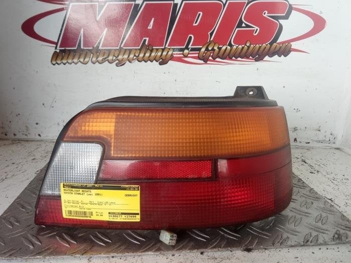 Achterlicht rechts van een Toyota Starlet, Gebruikt, -, -, Ophalen of Verzenden