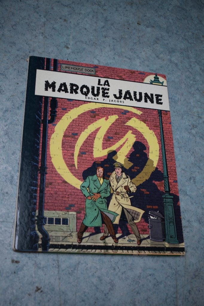 Stripboek blake et mortimer la marque jaune 1970 strip, Eén stripboek, Ophalen of Verzenden, Zo goed als nieuw