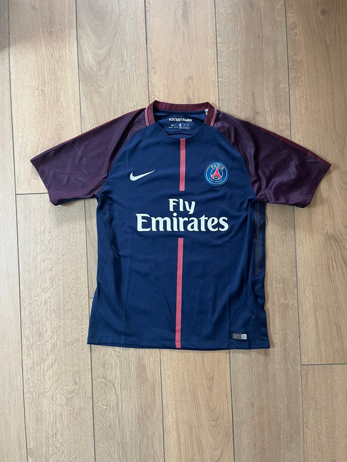 Neymar Paris Saint Germain shirt - maat L - #10, Maat 52/54 (L), Blauw, Ophalen of Verzenden, Zo goed als nieuw