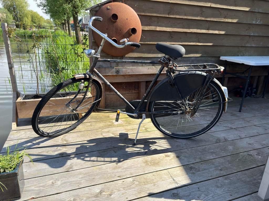 Gazelle Populair Antieke herenfiets, Ophalen, Gebruikt, Gazelle