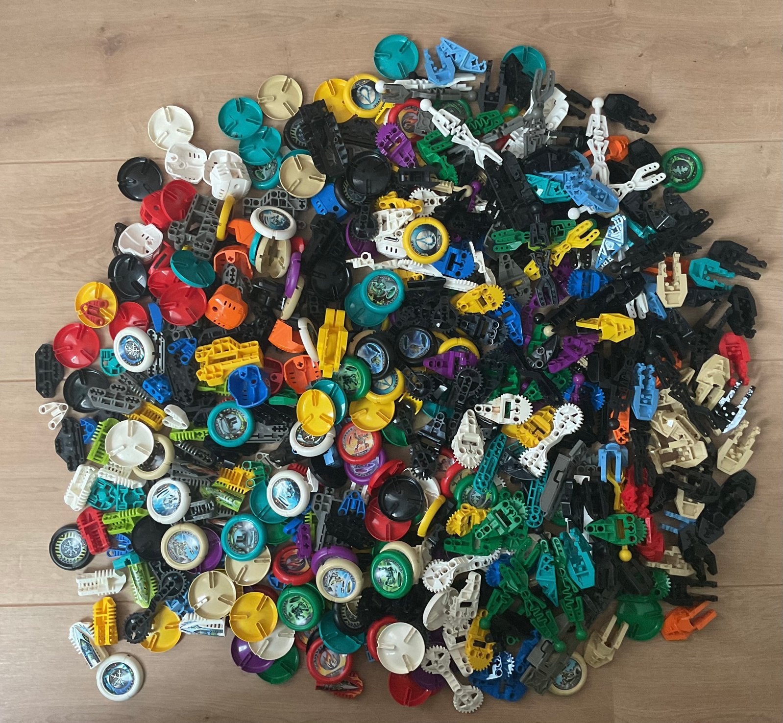 Lego onderdelen tbv o.a. throwbot’s, roboriders, hockey, Gebruikt, Overige thema's, Lego, Ophalen of Verzenden