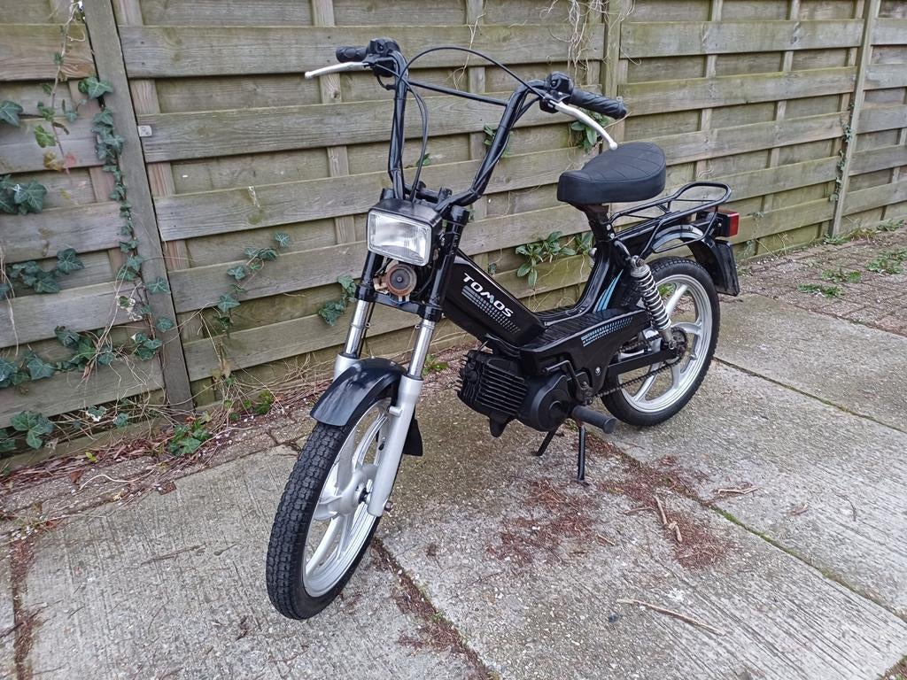 Tomos A35 zwart, Ophalen, 2 versnellingen, 50 cc, Standard
