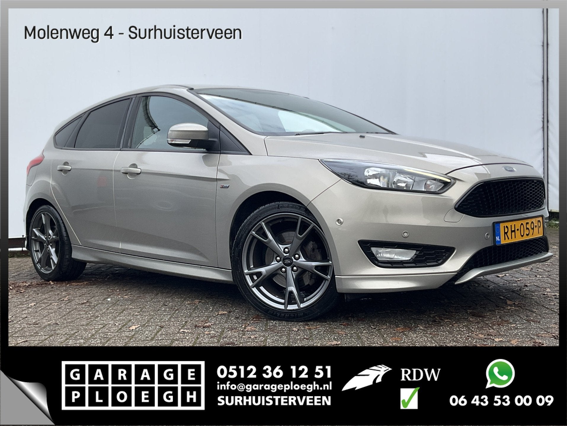 Ford Focus 1.5 ST-Line 1e Eigenaar Nav/Cruise 18 Inch Pdc NL, 4 cilinders, 150 pk, Origineel Nederlands, Bedrijf