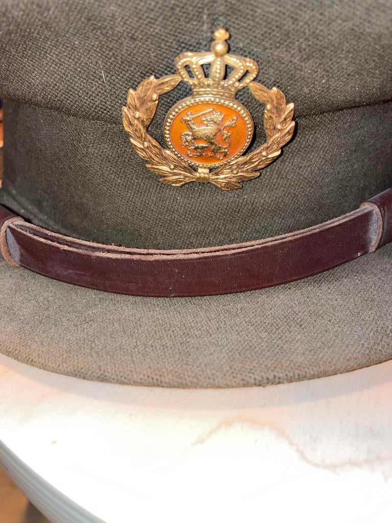 Koninklijke Landmacht officierspet - Maat 55 - 1964, Verzamelen, Militaria | Algemeen, Ophalen of Verzenden, Landmacht, Nederland
