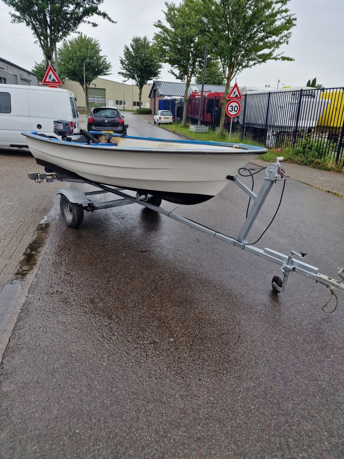 Tekoop visboot, Watersport en Boten, Ophalen of Verzenden