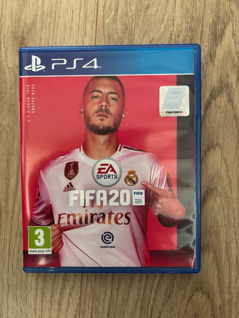FIFA 20 – PlayStation 4 (PS4) | Eden Hazard cover, Ophalen of Verzenden, Zo goed als nieuw, Eén computer, Sport