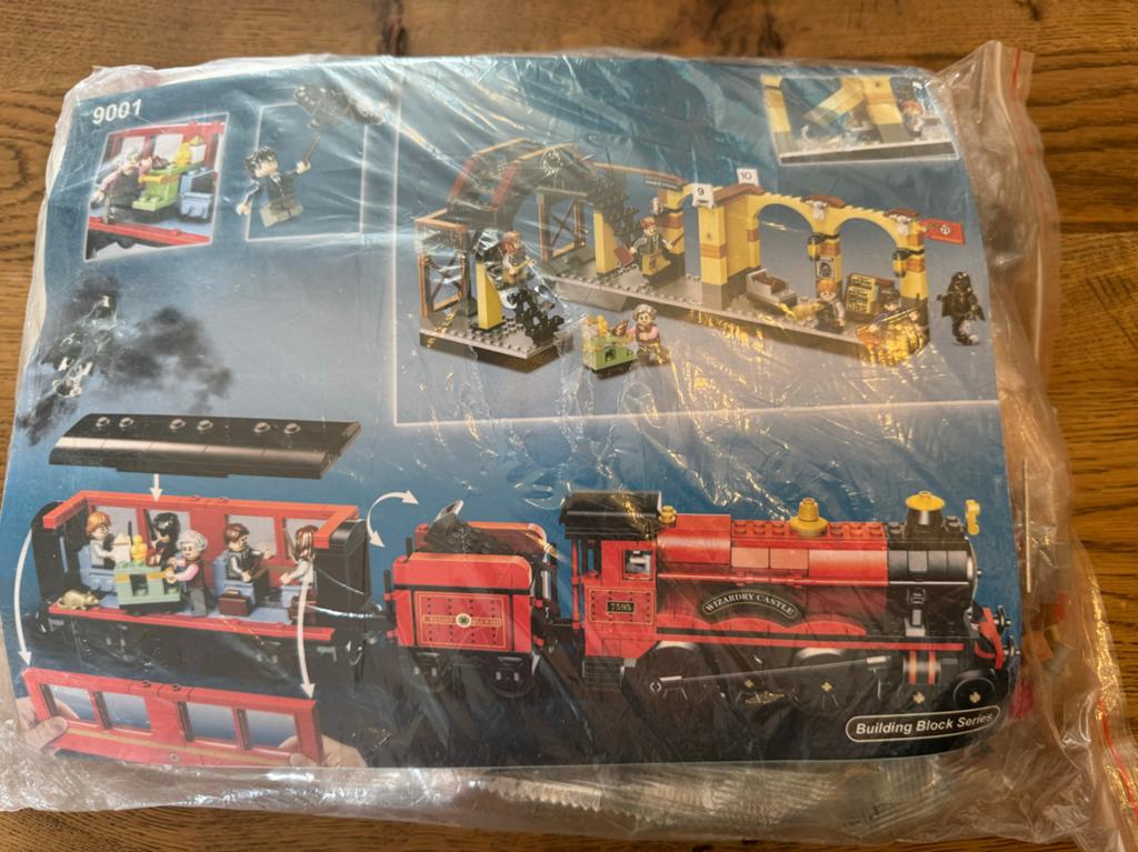 Harry Potter De Zweinstein Express bouwstenen set geen lego, Compleet, Ophalen of Verzenden, Complete set, Harry Potter
