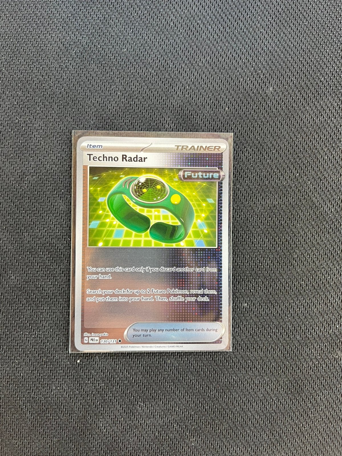 Techno Radar PRE 130/131 reverse holo, Ophalen of Verzenden, Zo goed als nieuw