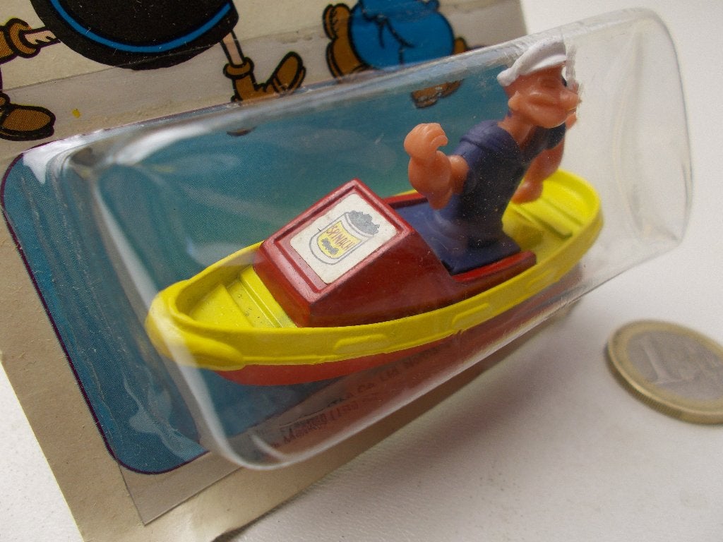 1979 Corgi Juniors 67 POPEYE IN BOAT (Nieuw op kaart!), Ophalen of Verzenden, Nieuw, Overige typen, Corgi