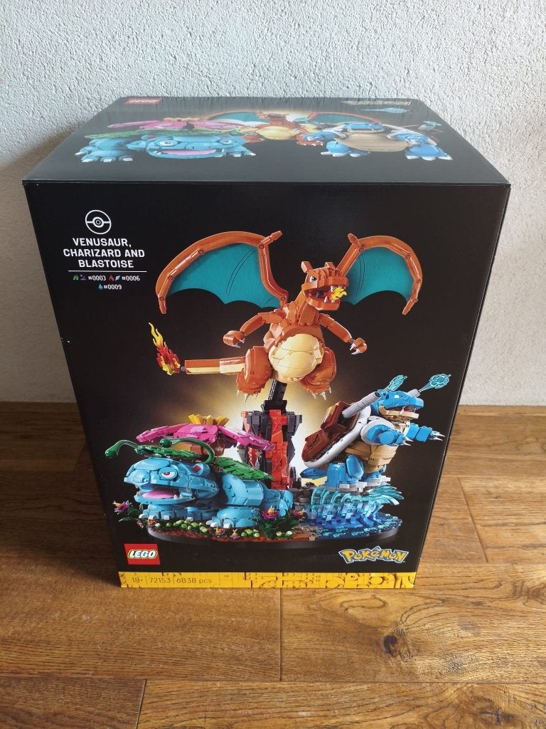 NIEUW: LEGO POKEMON Venusaur, Charizard en Blastoise (72153), Kinderen en Baby's, Overige thema's, Lego, Nieuw, Ophalen of Verzenden