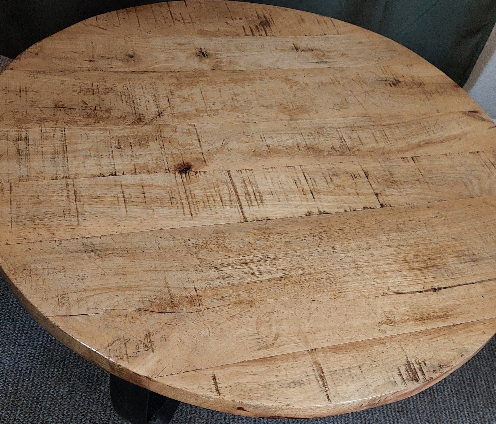 Salon (bijzet)tafeltje, Ophalen, Rond, 50 tot 100 cm, 50 tot 100 cm
