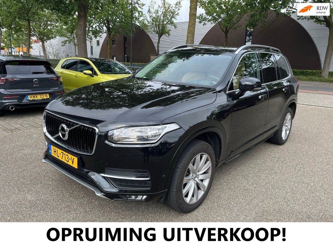 Volvo XC90 2.0 T5 AWD Momentum 7 persoons Leer Navi Camera T, Dealer onderhouden, Gebruikt, Euro 6, 1969 cc