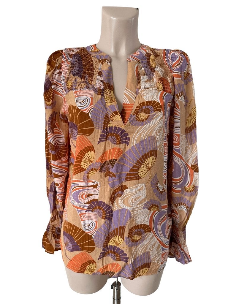 Nukus shirt lange mouw S, Maat 38/40 (M), Ophalen of Verzenden, Zo goed als nieuw, Lange mouw
