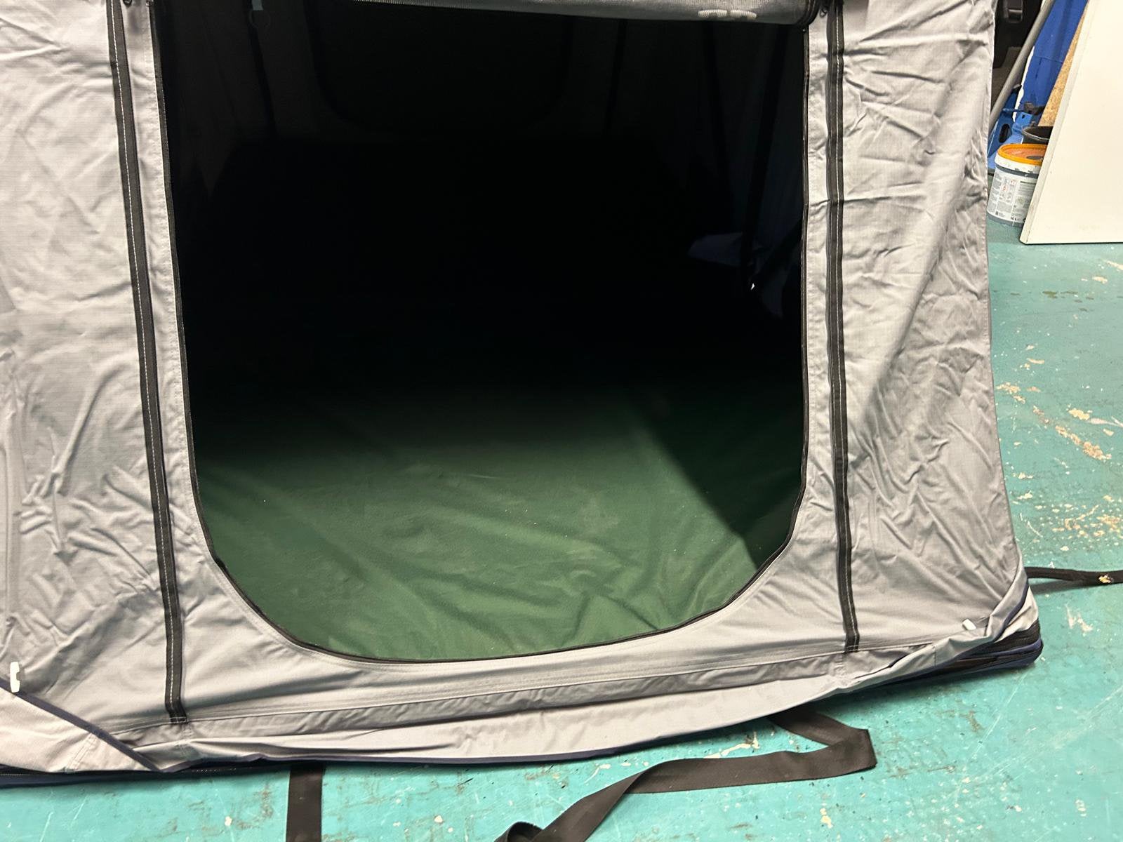 Dak tent nieuw merk leer, Caravans en Kamperen, Tenten, Ophalen, Zo goed als nieuw