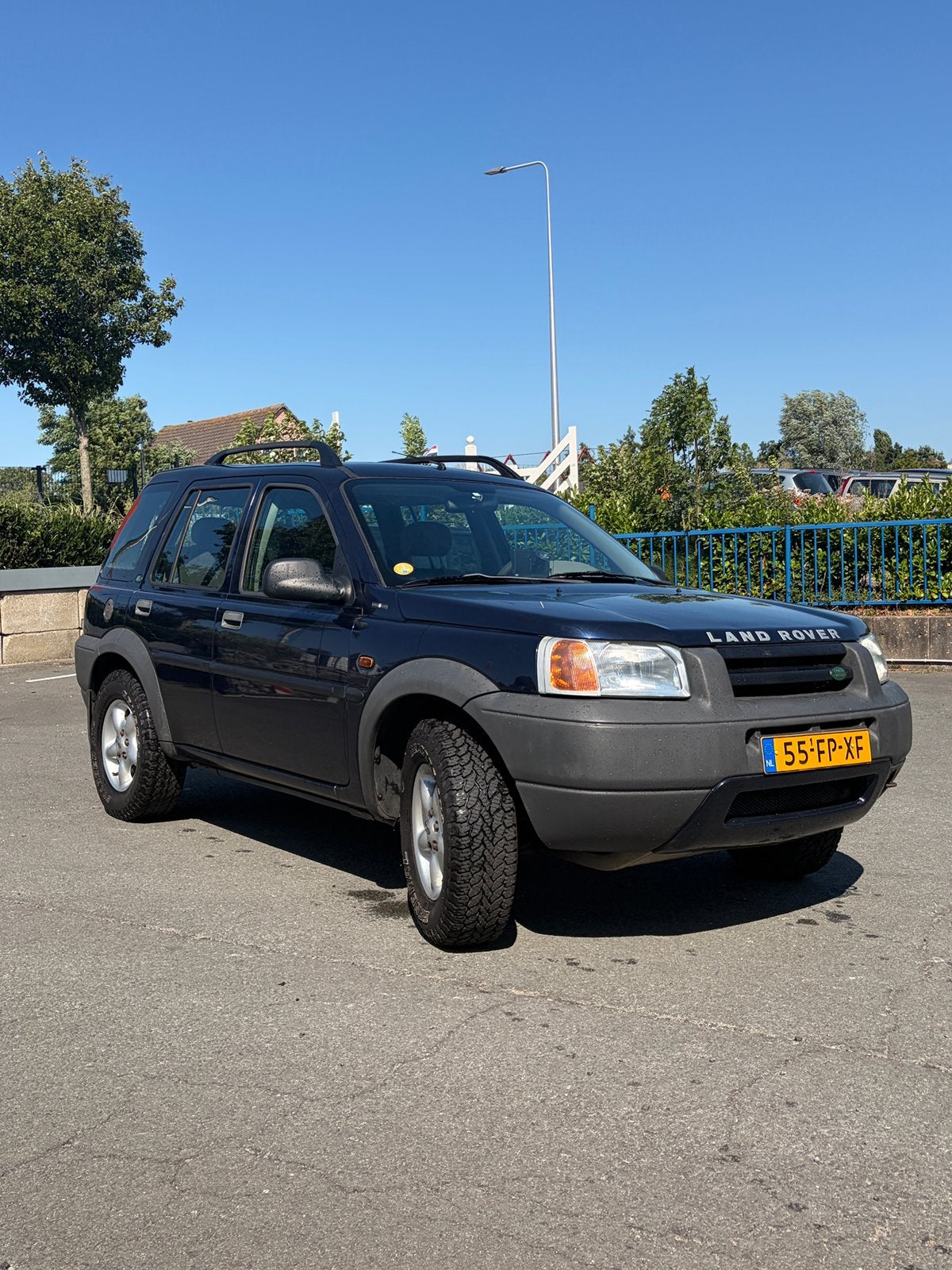 Land Rover Freelander 1.8 I 5DR 4WD 2000 Blauw, Auto's, Land Rover, 1355 kg, 4 cilinders, 2000 kg, Blauw