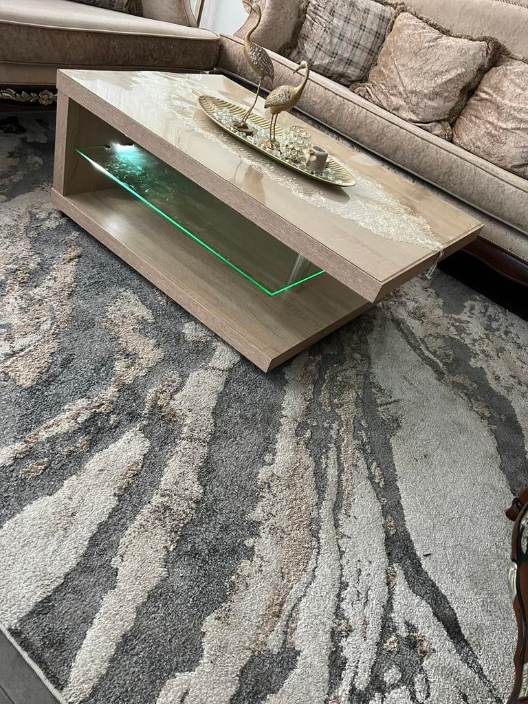 Salontafel, 100 tot 150 cm, Zo goed als nieuw, Minder dan 50 cm, Rechthoekig