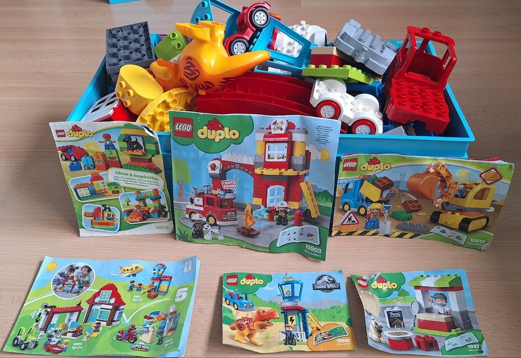 Grote partij duplo sets, Gebruikt, Ophalen of Verzenden, Duplo, Losse stenen