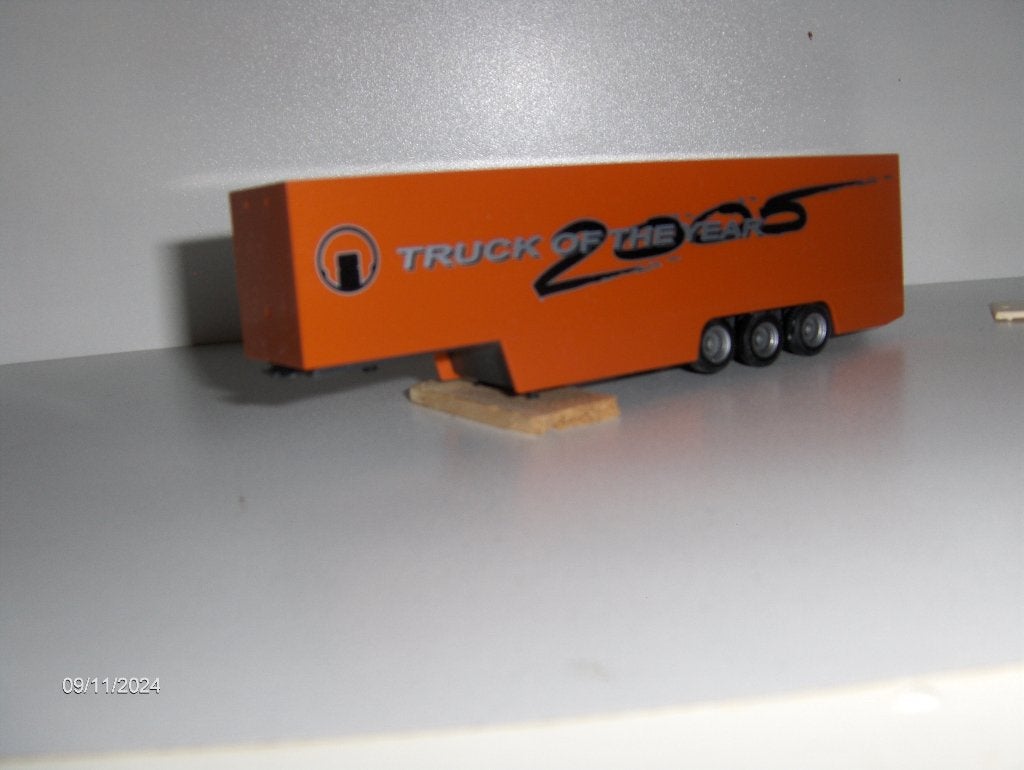 Herpa - Daf Trailer, Hobby en Vrije tijd, Ophalen of Verzenden, Zo goed als nieuw, Bus of Vrachtwagen, Herpa