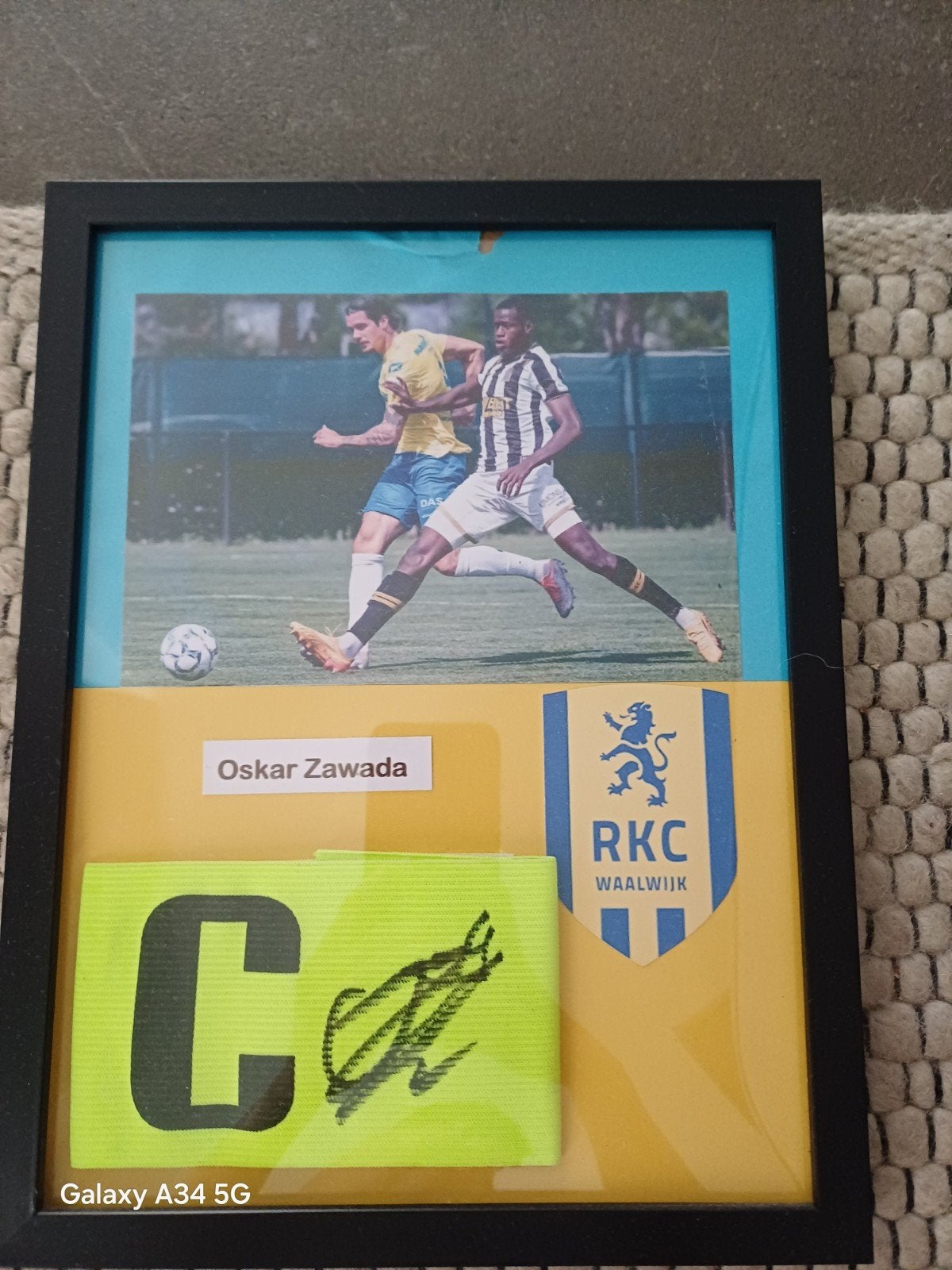 Fotolijst RKC, Sport en Fitness, Voetbal, Ophalen of Verzenden, Zo goed als nieuw, Overige typen