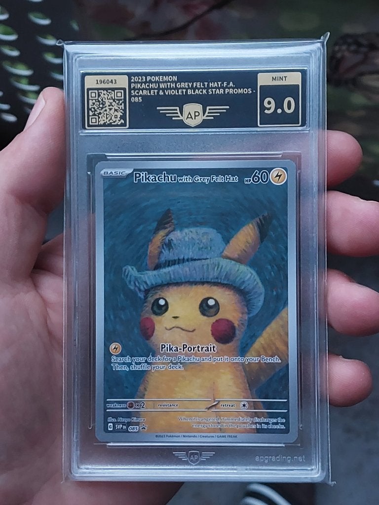 Pikachu van Gogh, Ophalen of Verzenden, Zo goed als nieuw, Losse kaart