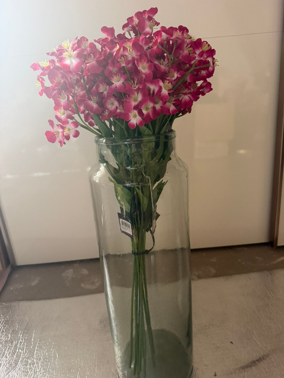 Flower decore, Ophalen