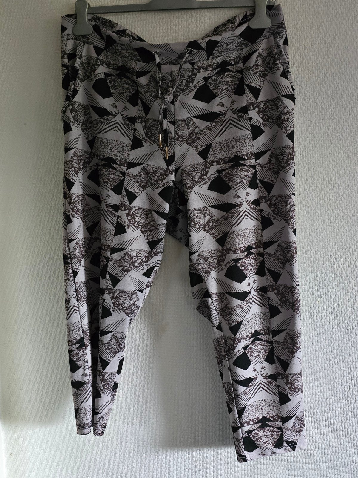 SoyaConcept 3kwart broek met geometrische print, maat XL, Kleding | Dames, Meerkleurig, Maat 46/48 (XL) of groter, Ophalen of Verzenden