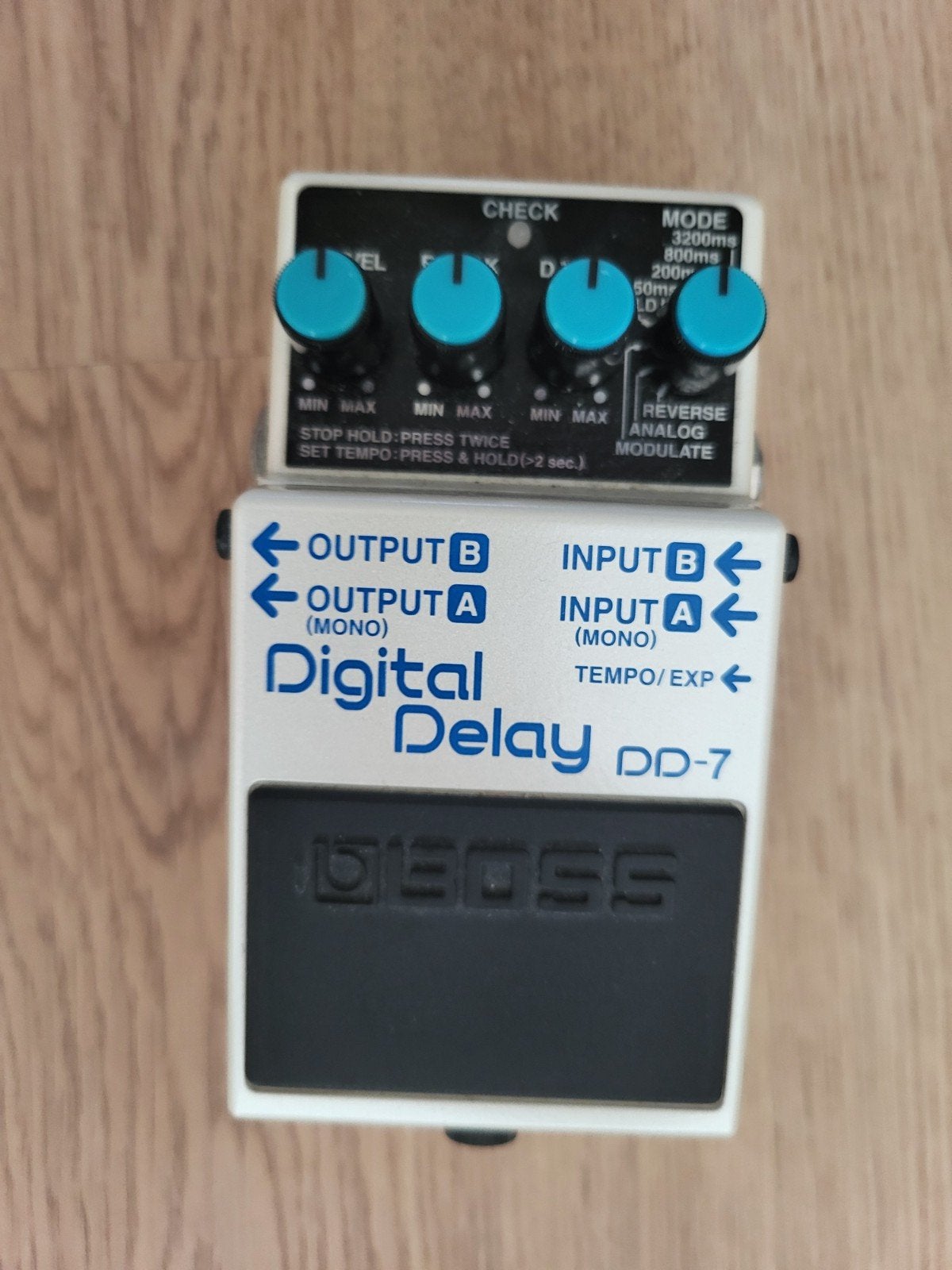 Boss Digital Delay DD-7, Ophalen of Verzenden, Zo goed als nieuw, Delay of Echo