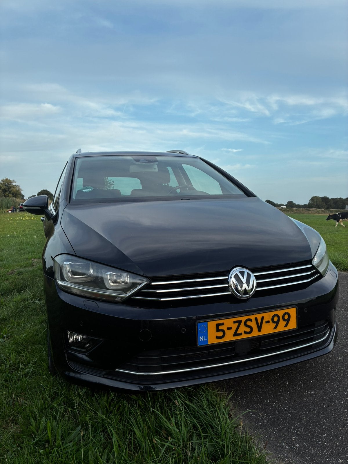 Volkswagen Golf Sportsvan 1.4 TSI 150pk DSG 2014 Zwart, Stof, Zwart, Golf Sportsvan, 1395 cc