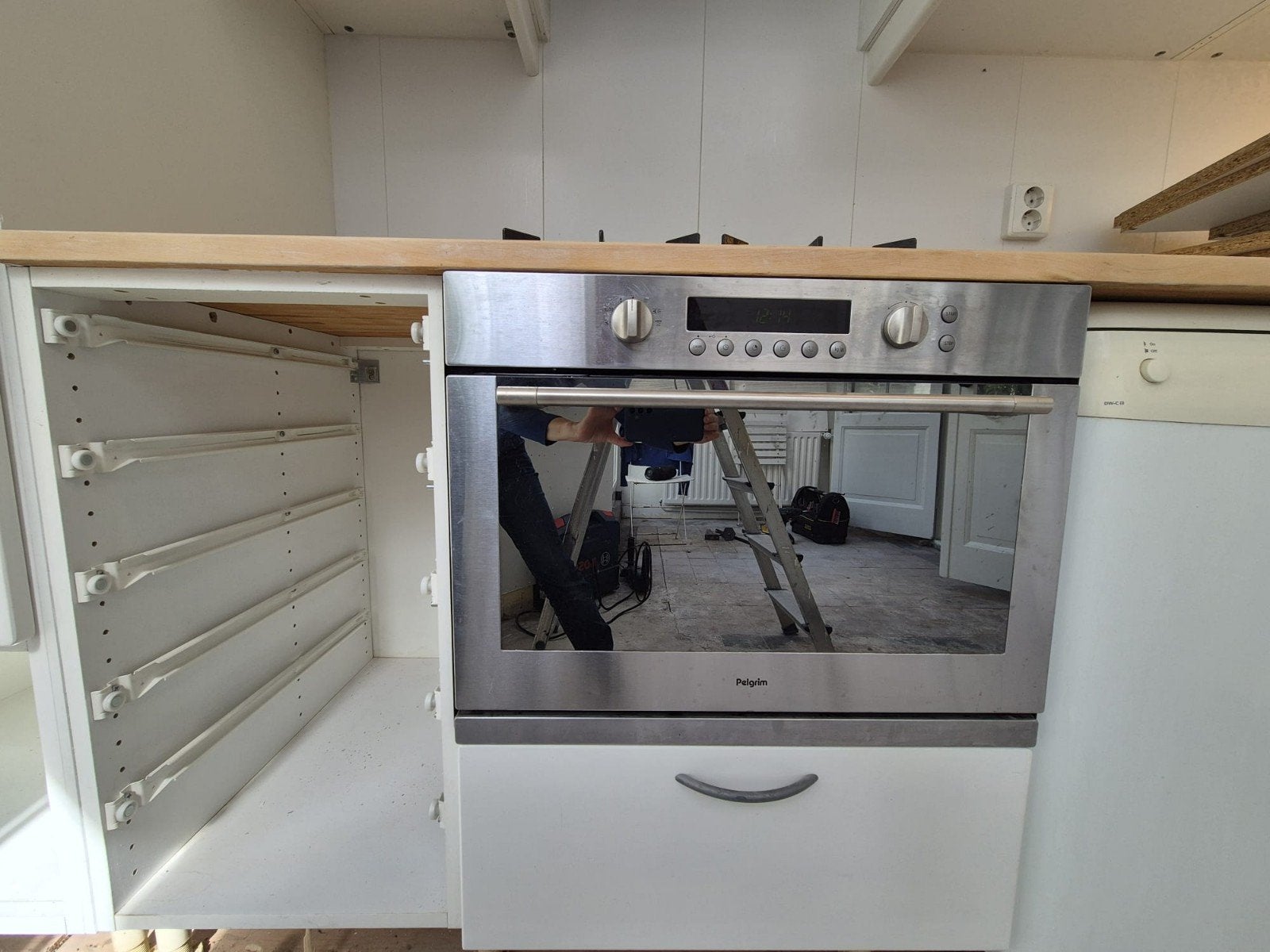 Pelgrim combi magnetron, Ophalen, Gebruikt, Inbouw