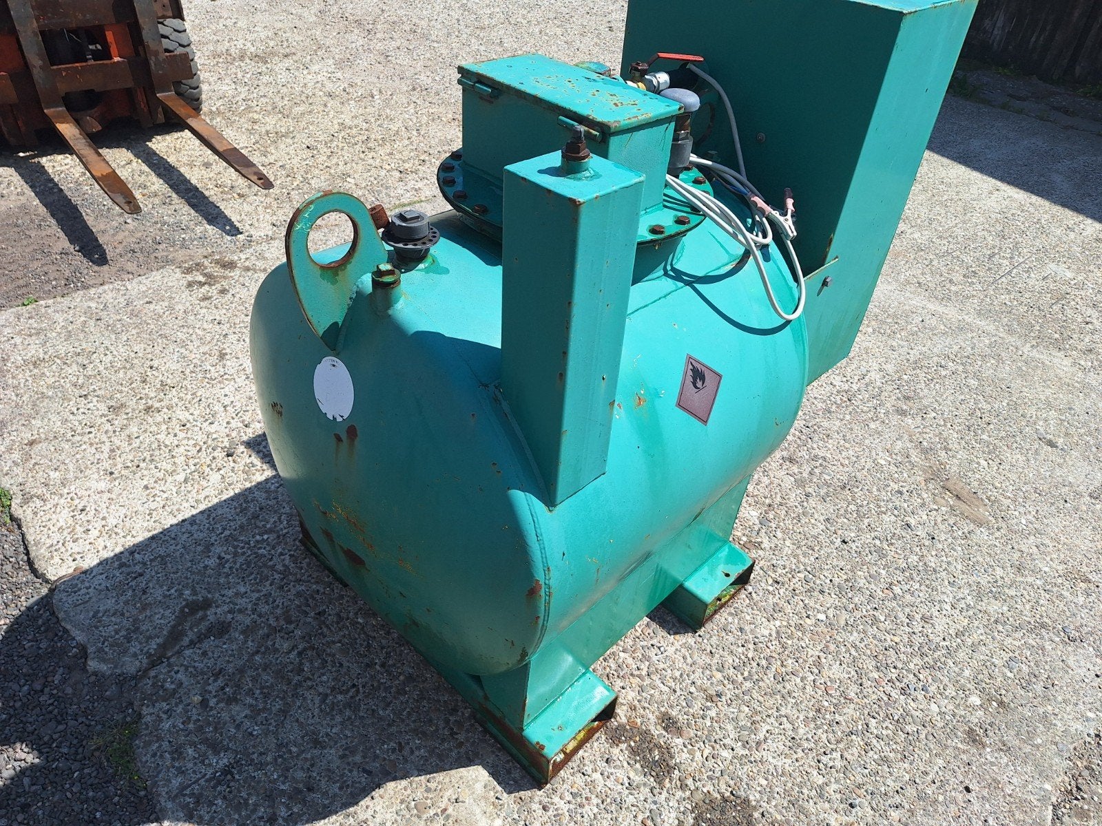 Steenbergen mobiele dieseltank gasolietank 450L met 12V Pomp, Ophalen of Verzenden