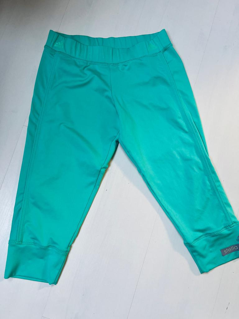 Stella Mccartney x adidas sport legging S, Ophalen of Verzenden, Maat 36 (S), Groen, Fitness of Aerobics