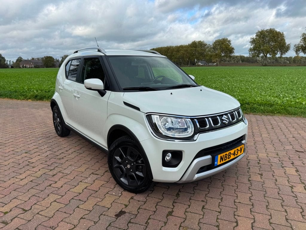 Suzuki IGNIS 1.2 Smart Hybrid Style / Cruise control / Keyle, Auto's, Voorwielaandrijving, Gebruikt, Wit, Bedrijf