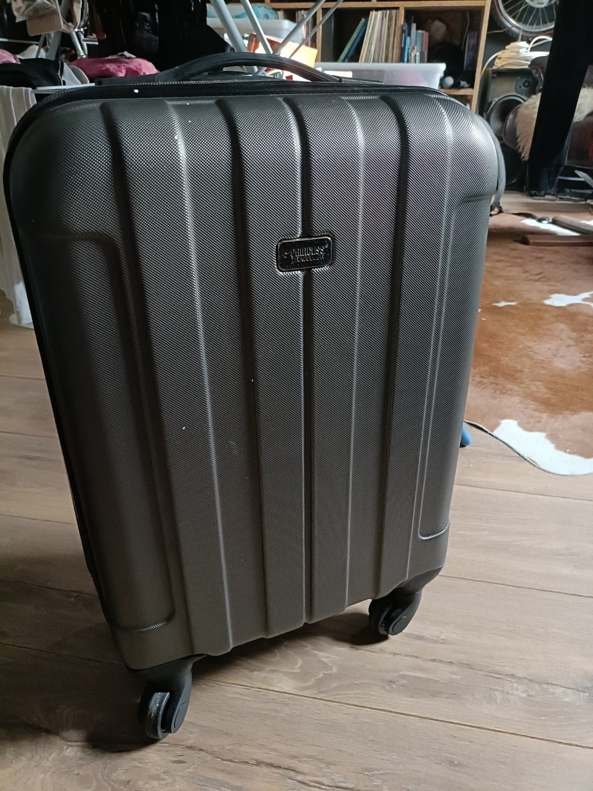 Princess Traveller Handbagage Koffer - Klein Formaat, Uitschuifbare handgreep, Gebruikt, 20 tot 30 cm, Minder dan 40 cm