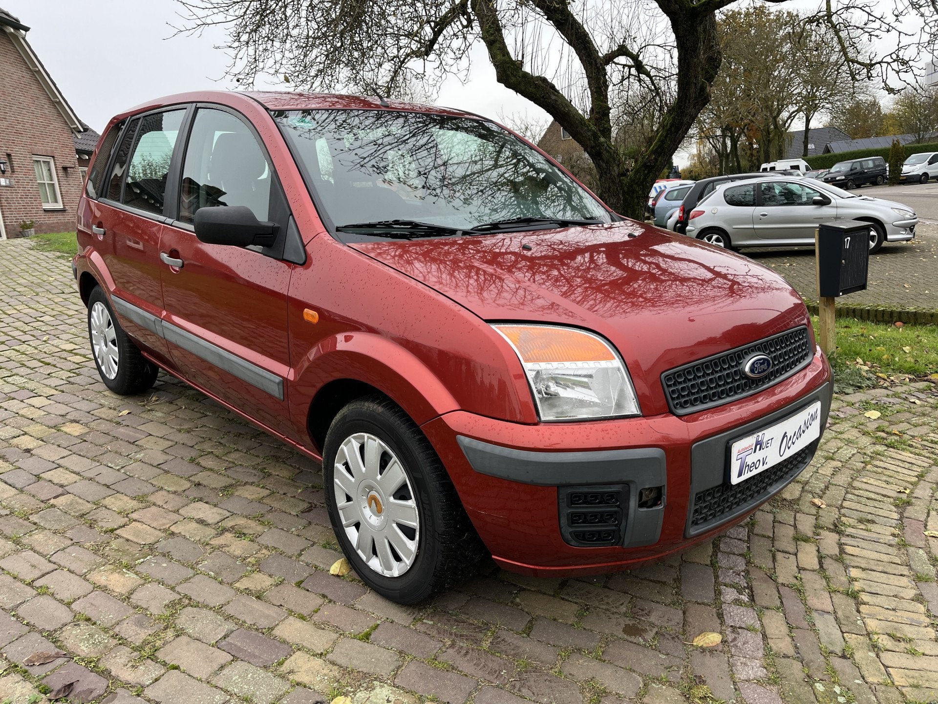 Ford Fusion 1.4-16V Champion Airco (bj 2007), Auto's, Voorwielaandrijving, 15 km/l, Gebruikt, Metallic lak