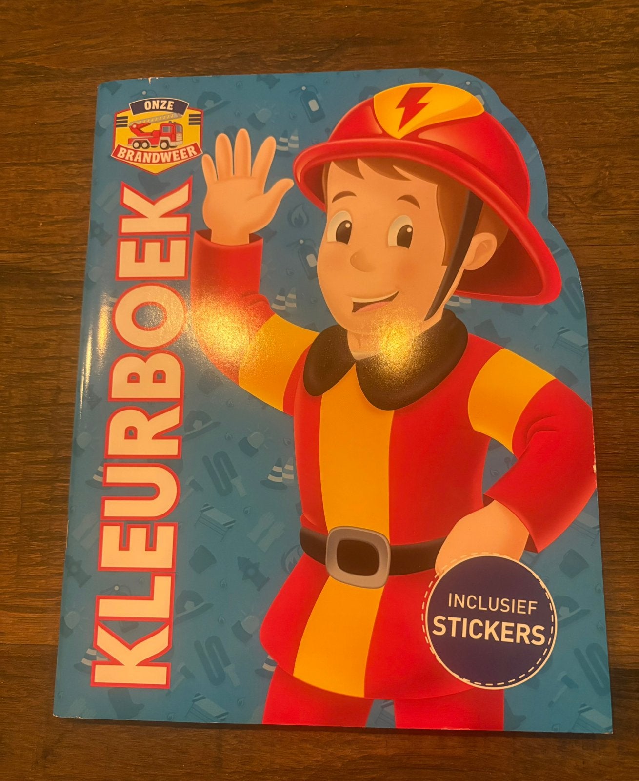 Nieuw kleurboek brandweerman Sam, Ophalen of Verzenden, Nieuw, Knutselen