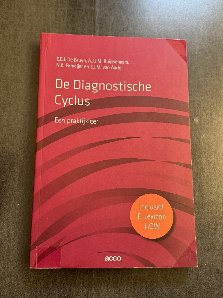 De Diagnostische Cyclus, Gelezen, Verzenden, Overige onderwerpen, Diverse Auteurs