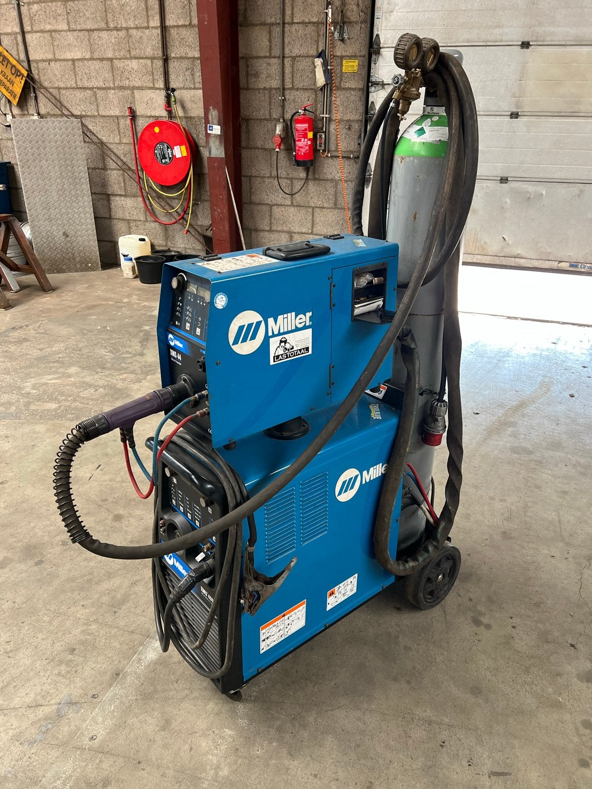 Miller XMS 4000 DC Inverter Mig Mag dubbel pulse, Ophalen